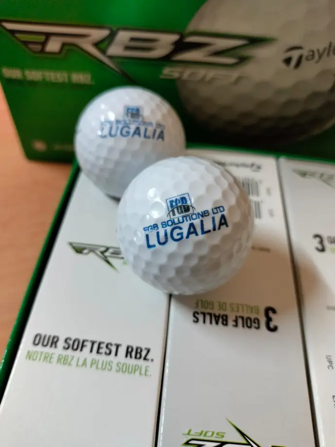 Gold balls branding